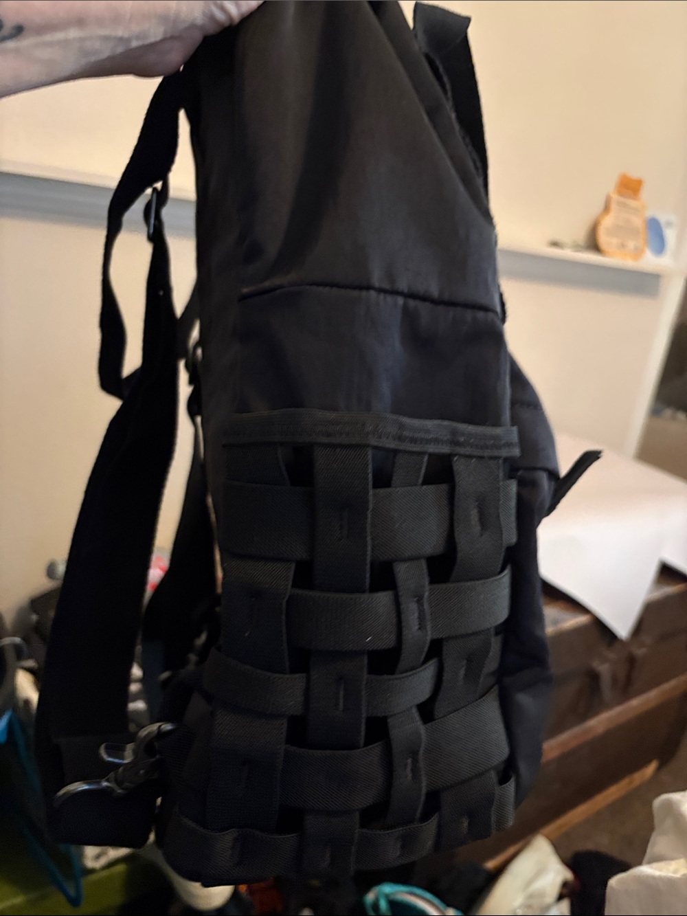 OGIO Black Drawstring Top Backpack - Picture 3 of 3